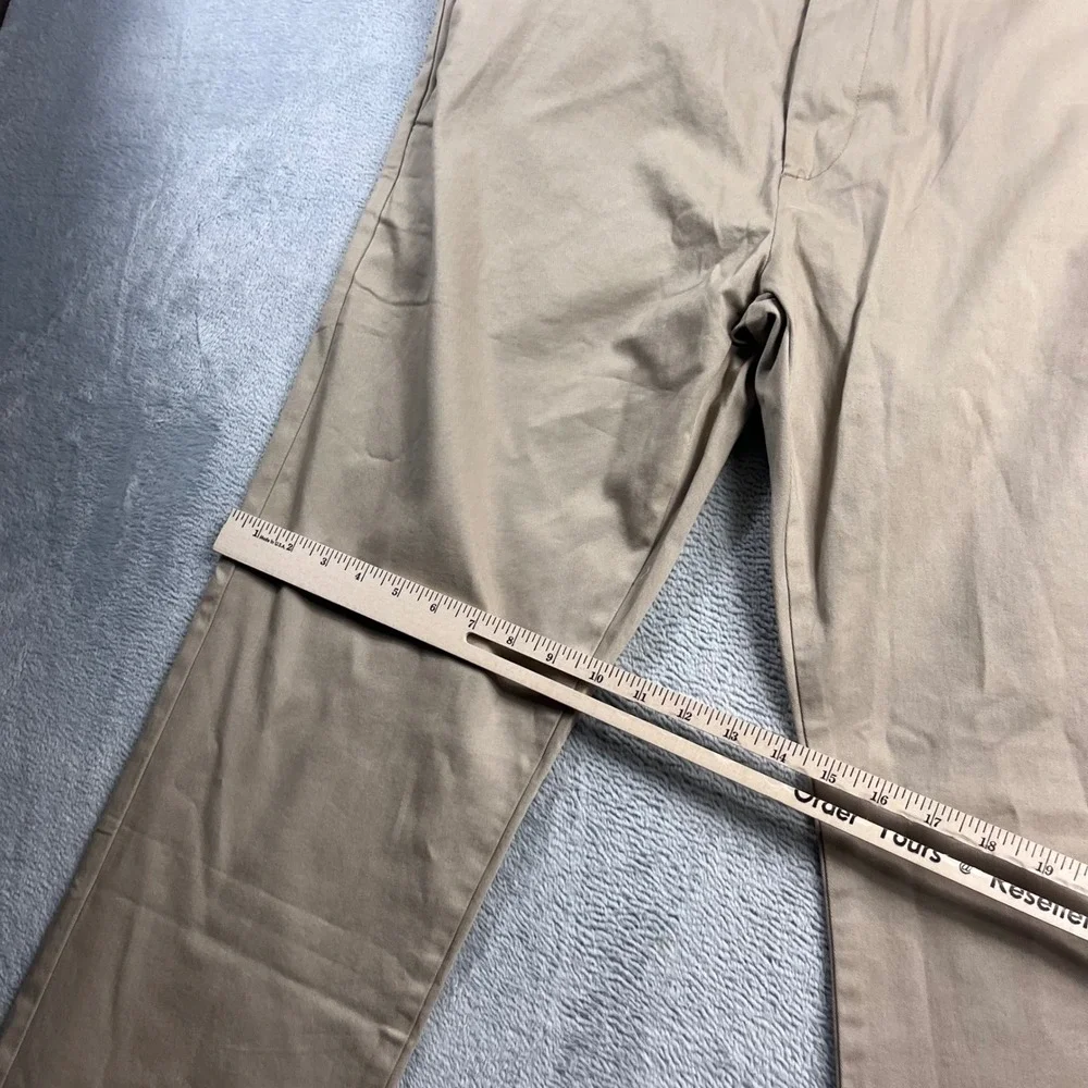 Banana Republic Mens Chino Pants Tan Khaki Straight Leg 36x29 NWT 1768308